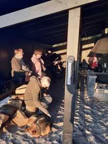 Lauluiltama 22.7.2023 pohjoisen keittokatoksella